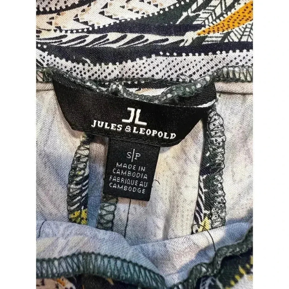 Jules & leapold pants, legging style fern design size small - Picture 2 of 5